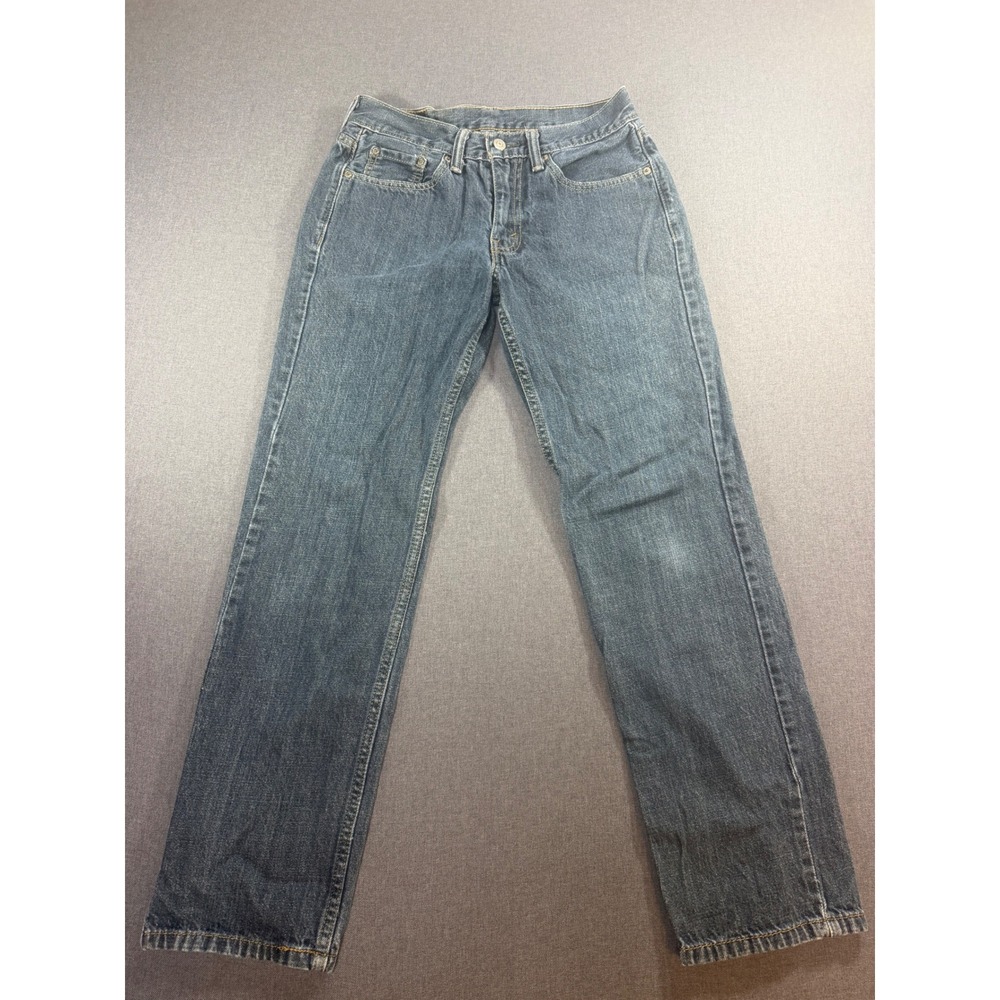 Levis 514 Straight Fit Jeans Mens W29 L30 Blue Denim Medium Wash Pants